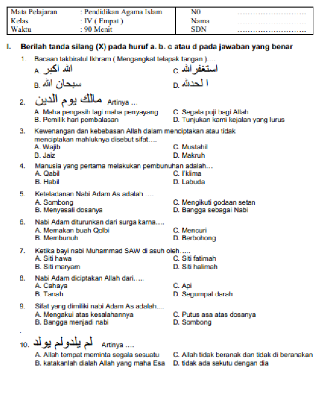 5 Rahasia Menguasai Soal PAI Kelas 4 Semester 1 Agar Nilai Anak Naik Drastis Tahun 2026