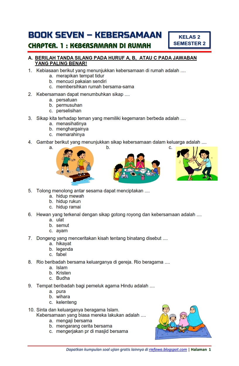 5 Rahasia Nilai Sempurna Mengerjakan Soal Tema 6 Subtema 4 Kelas 3 Yang Jarang Diketahui