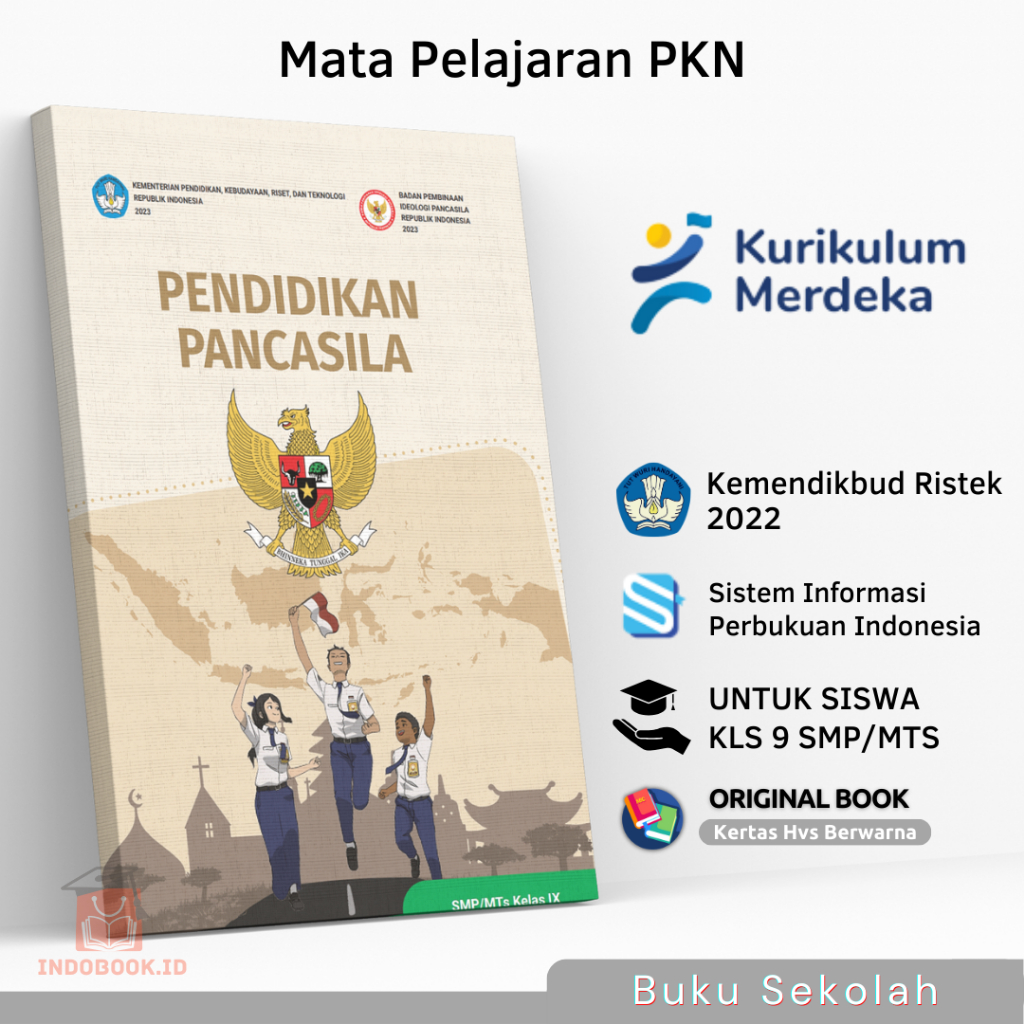 Jual Buku Paket Ppkn Kelas 9 Kurikulum Merdeka Terlengkap Harga