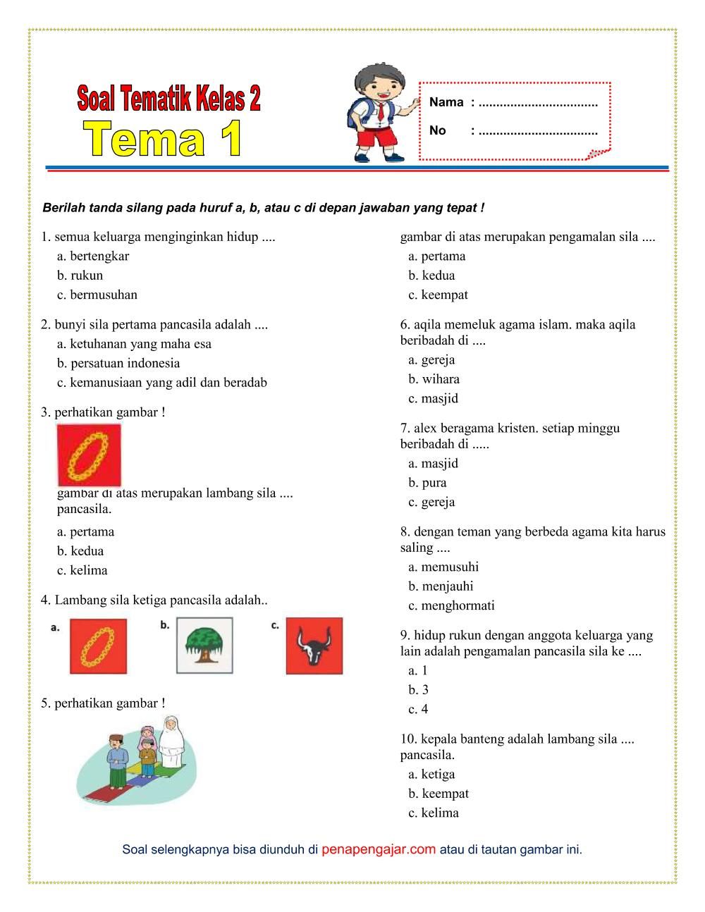 Soal Ukk Agama Kristen Kelas 7 Kurikulum 2013 Jawaban - Soal Terpadu