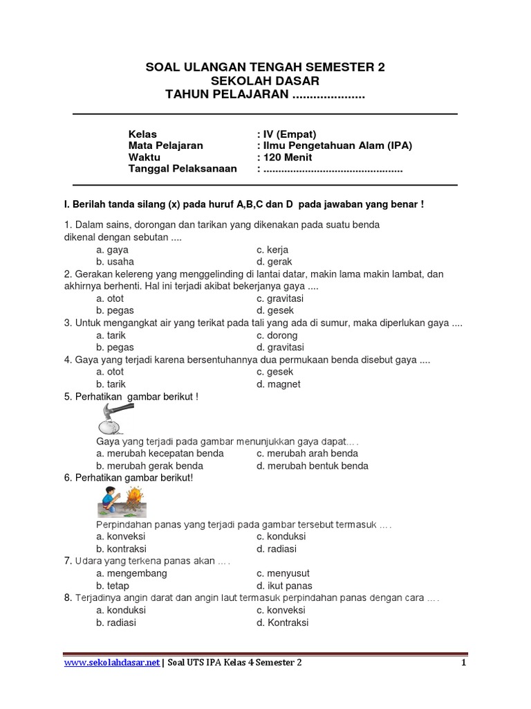 Akhirnya! 5 Latihan Soal IPA Kelas 7 Semester 2 Terbukti Bantu Nilai STS Naik Akhirnya! 5 Latihan Soal IPA Kelas 7 Semester 2 Terbukti Bantu Nilai STS Naik