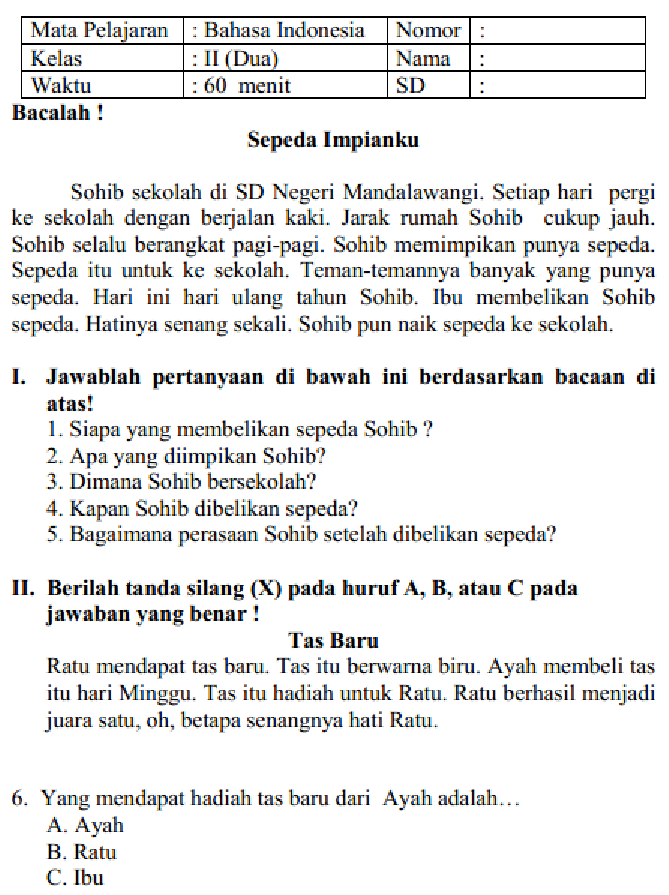 Ternyata Ini 20 Latihan Soal Bahasa Indonesia Kelas 7 Semester 2: Jelajah Nusantara!