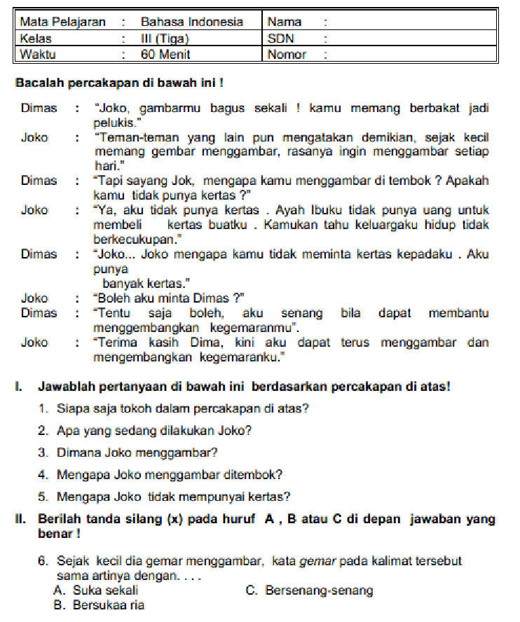 Download Soal PAS Kelas 3 Tema 1 Terbaru 2026 Lengkap Kunci Jawaban dan LKPD IPAS Kurikulum Merdeka