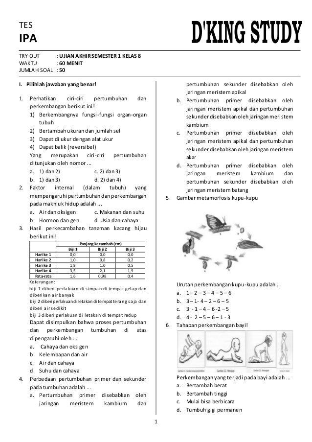 soal dan jawaban ipa kelas 8 semester 1 soal dan jawaban ipa kelas 8 semester 1