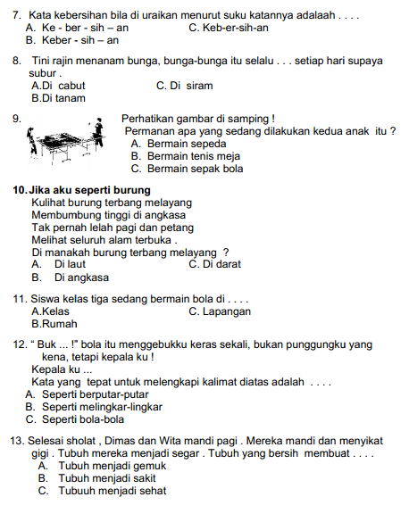 Wajib Tahu Rahasia Cara Cepat Jawab Soal Ujian Semester Kelas 3 Agar Nilai Sempurna